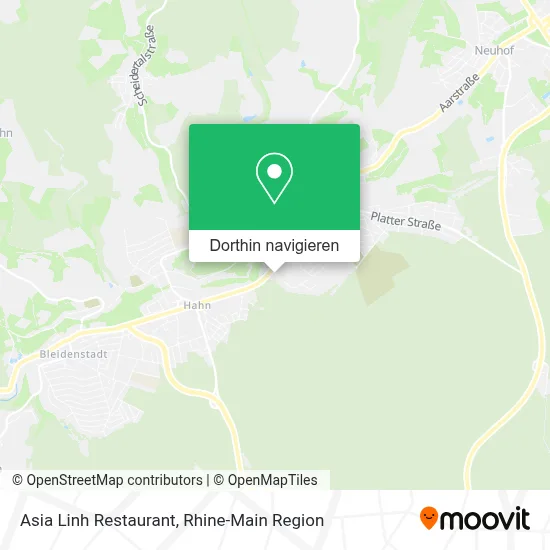 Asia Linh Restaurant Karte