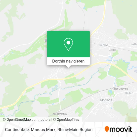 Continentale: Marcus Marx Karte