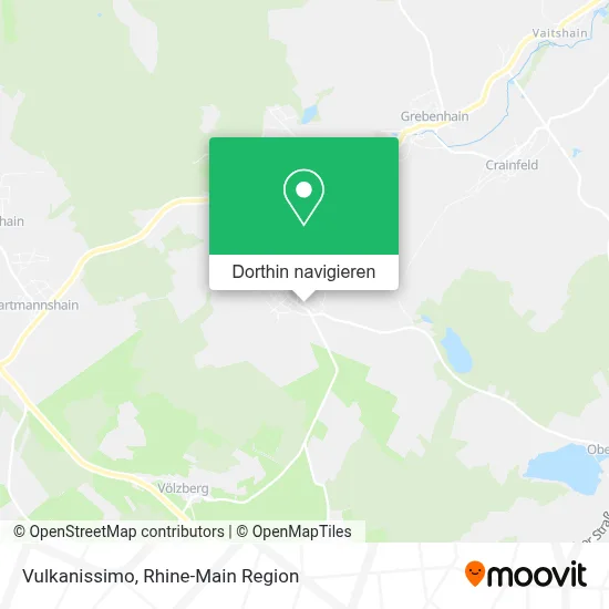 Vulkanissimo Karte
