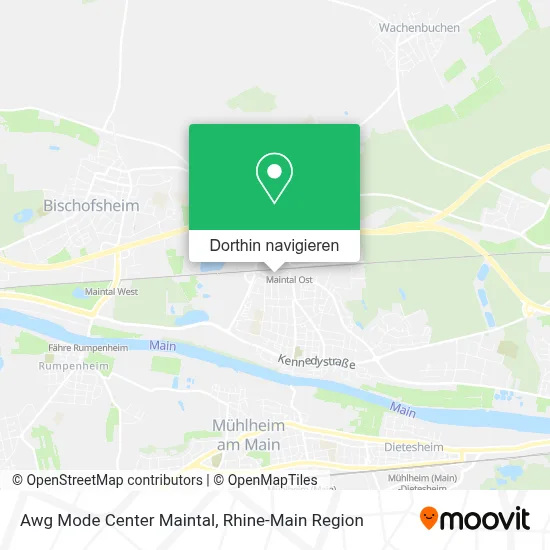 Awg Mode Center Maintal Karte