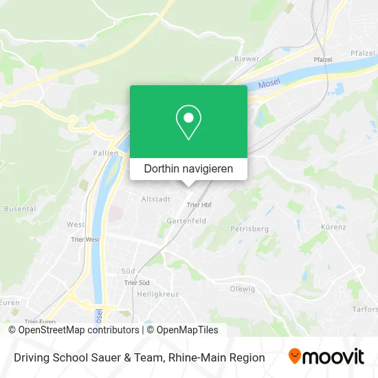 Driving School Sauer & Team Karte