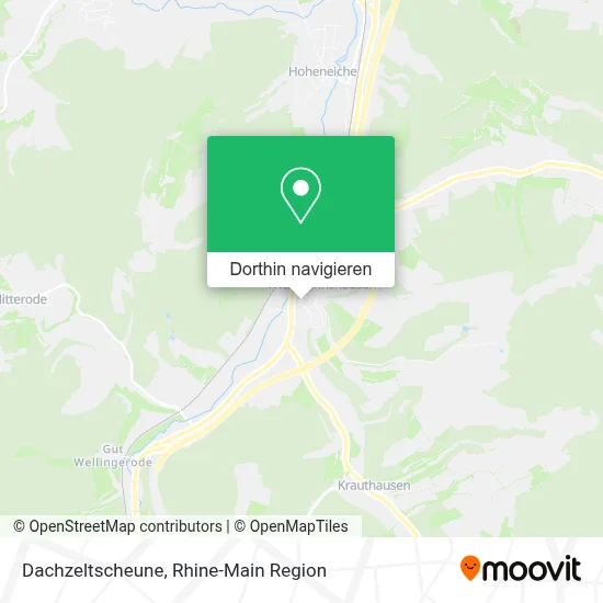 Dachzeltscheune Karte