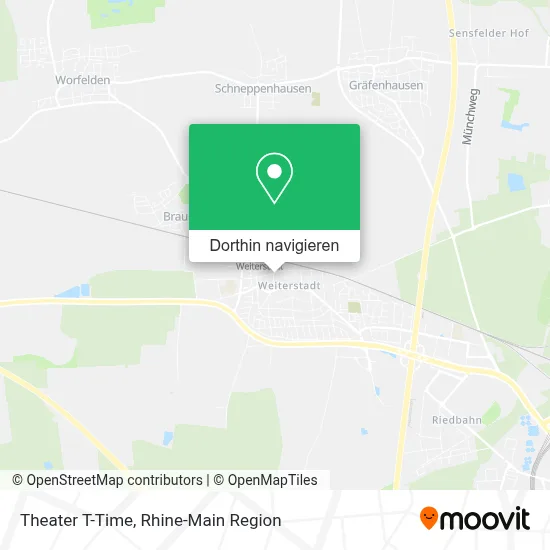 Theater T-Time Karte