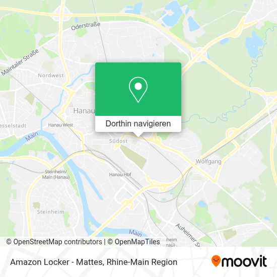 Amazon Locker - Mattes Karte