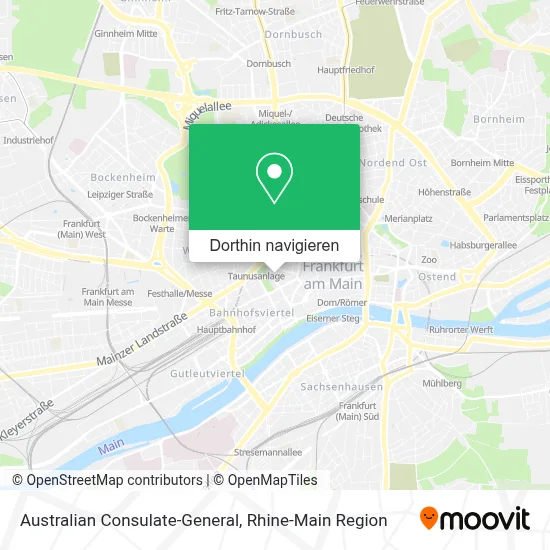 Australian Consulate-General Karte