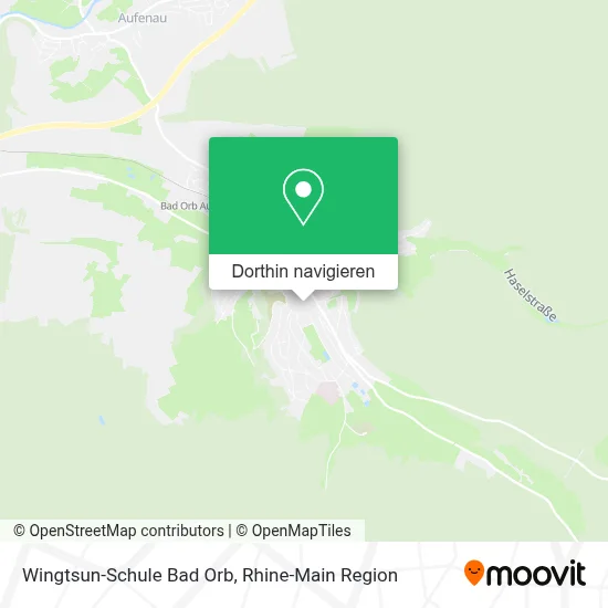 Wingtsun-Schule Bad Orb Karte