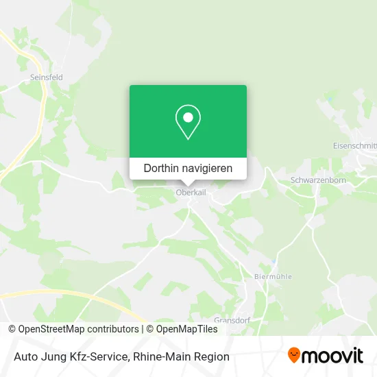Auto Jung Kfz-Service Karte