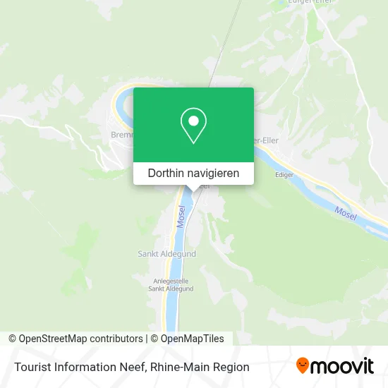 Tourist Information Neef Karte