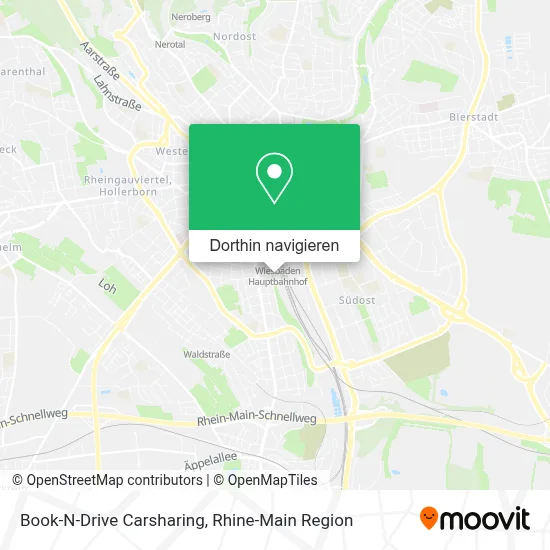 Book-N-Drive Carsharing Karte