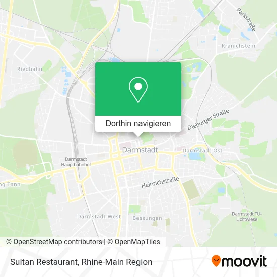 Sultan Restaurant Karte
