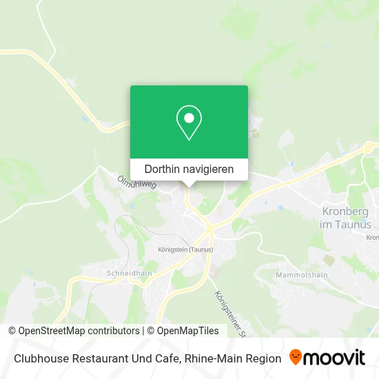 Clubhouse Restaurant Und Cafe Karte