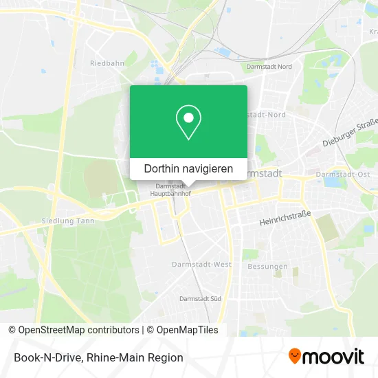 Book-N-Drive Karte