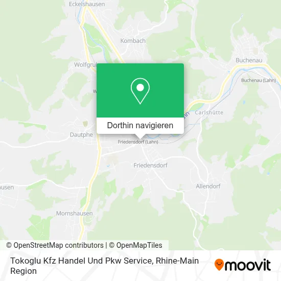 Tokoglu Kfz Handel Und Pkw Service Karte