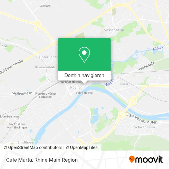 Cafe Marta Karte