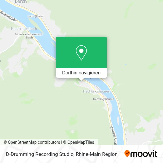 D-Drumming Recording Studio Karte
