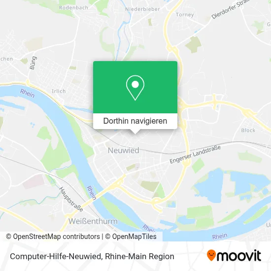 Computer-Hilfe-Neuwied Karte