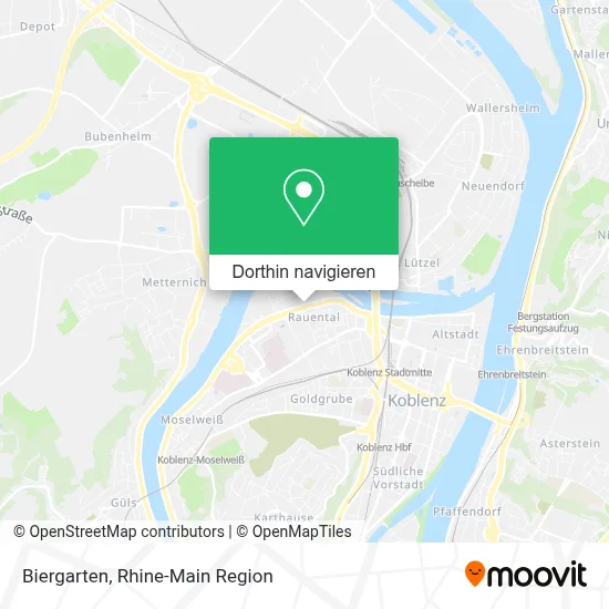Biergarten Karte