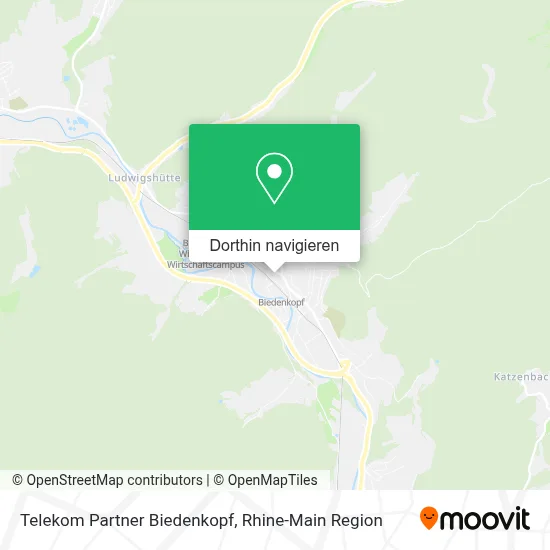 Telekom Partner Biedenkopf Karte