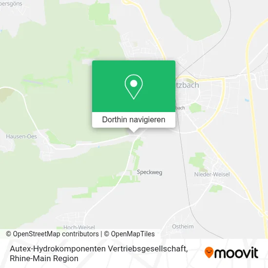 Autex-Hydrokomponenten Vertriebsgesellschaft Karte