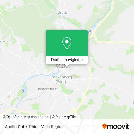 Apollo-Optik Karte