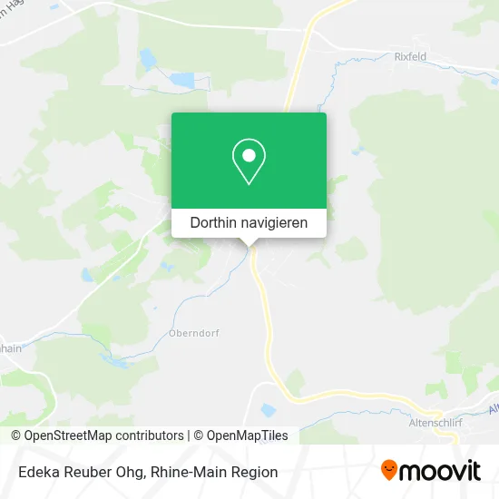 Edeka Reuber Ohg Karte