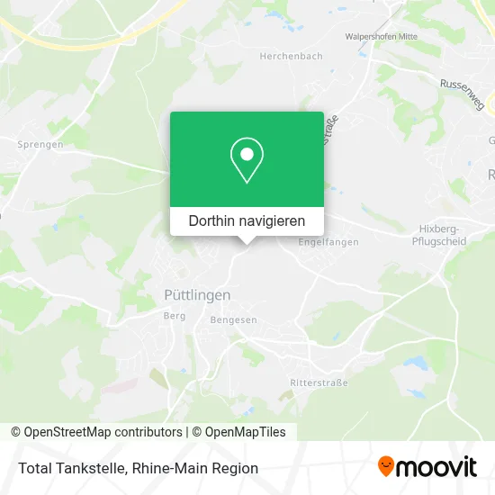 Total Tankstelle Karte