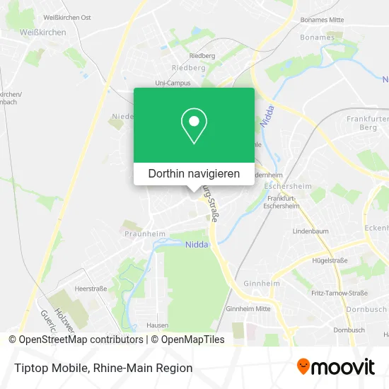 Tiptop Mobile Karte