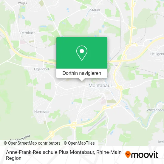 Anne-Frank-Realschule Plus Montabaur Karte