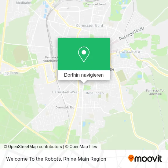 Welcome To the Robots Karte