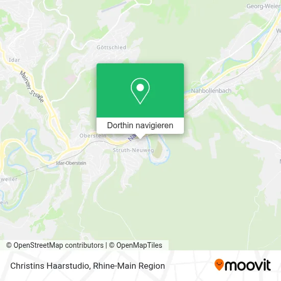 Christins Haarstudio Karte