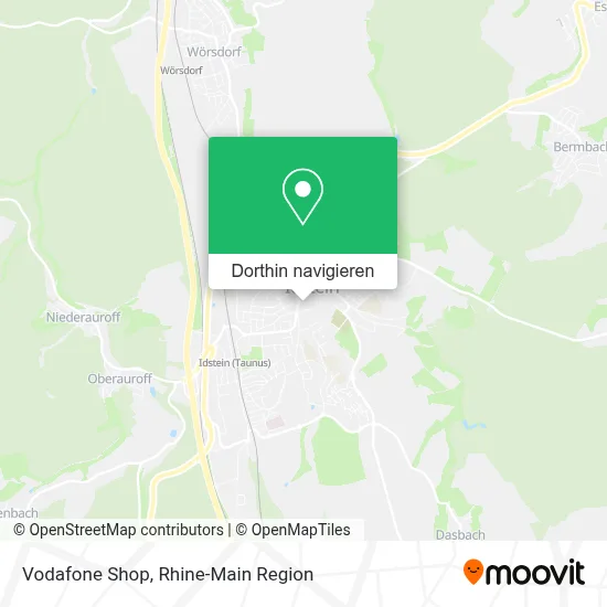 Vodafone Shop Karte