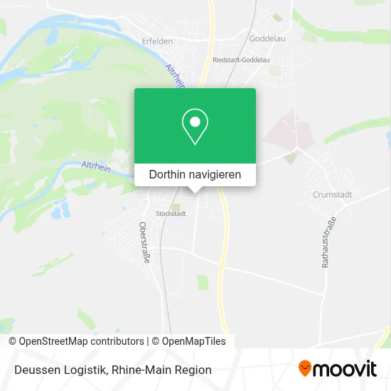 Deussen Logistik Karte