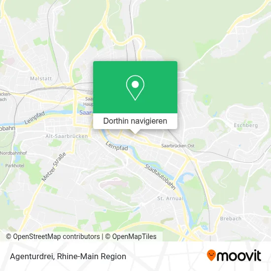 Agenturdrei Karte