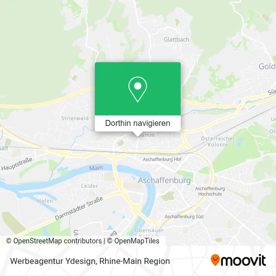 Werbeagentur Ydesign Karte