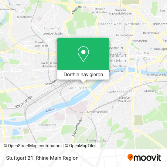 Stuttgart 21 Karte