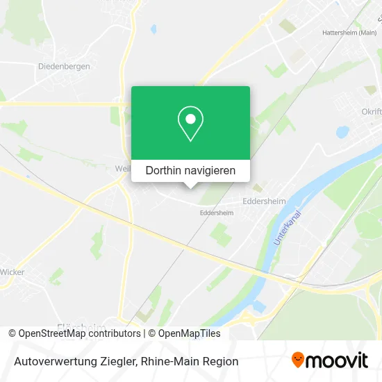 Autoverwertung Ziegler Karte