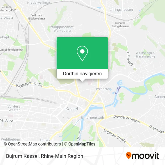 Bujrum Kassel Karte
