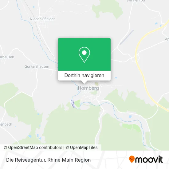Die Reiseagentur Karte