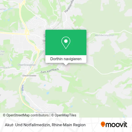 Akut- Und Notfallmedizin Karte