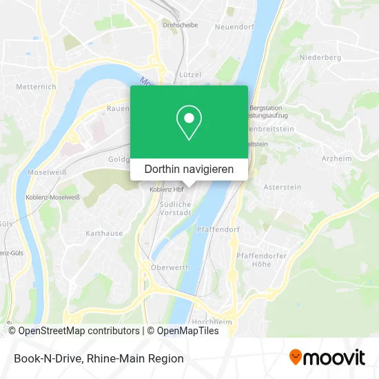 Book-N-Drive Karte