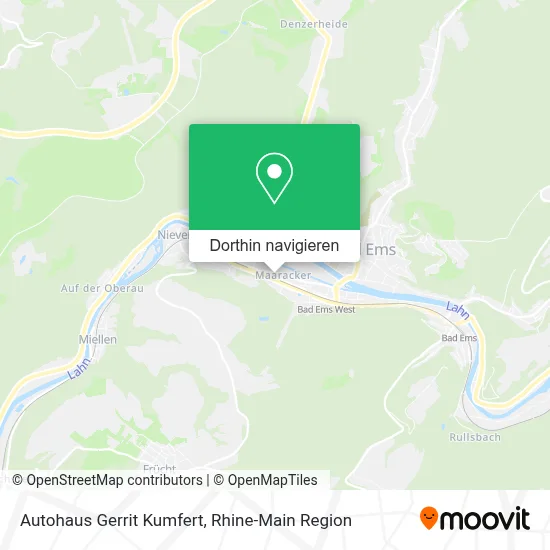 Autohaus Gerrit Kumfert Karte