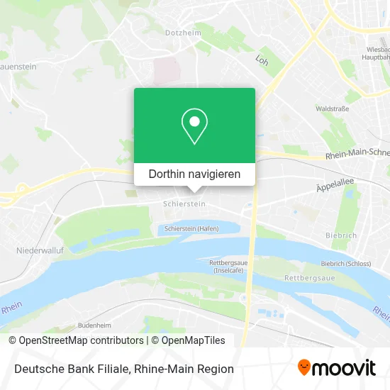 Deutsche Bank Filiale Karte