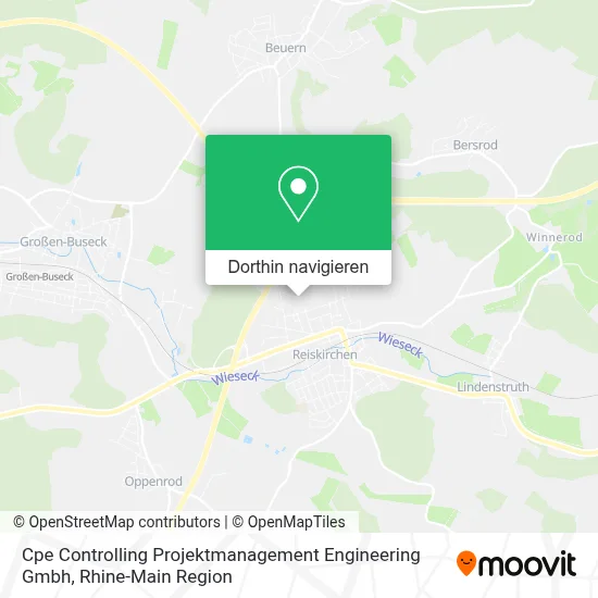 Cpe Controlling Projektmanagement Engineering Gmbh Karte
