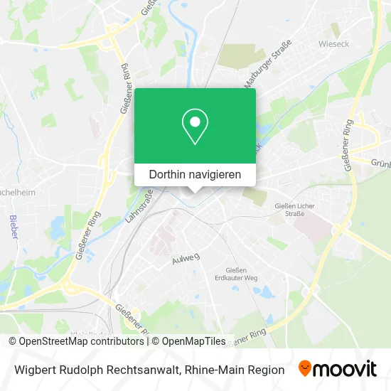 Wigbert Rudolph Rechtsanwalt Karte