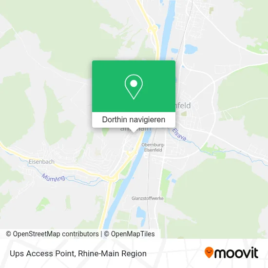 Ups Access Point Karte