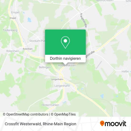 Crossfit Westerwald Karte