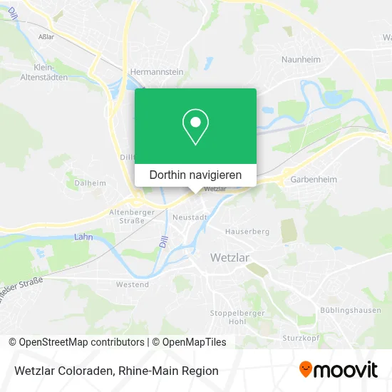 Wetzlar Coloraden Karte