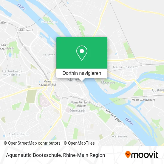Aquanautic Bootsschule Karte