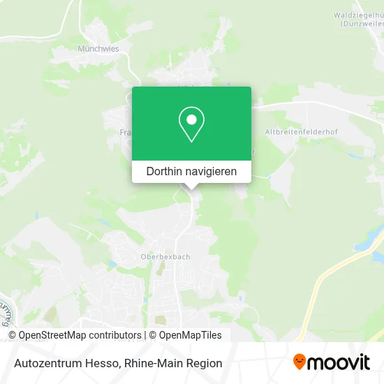 Autozentrum Hesso Karte
