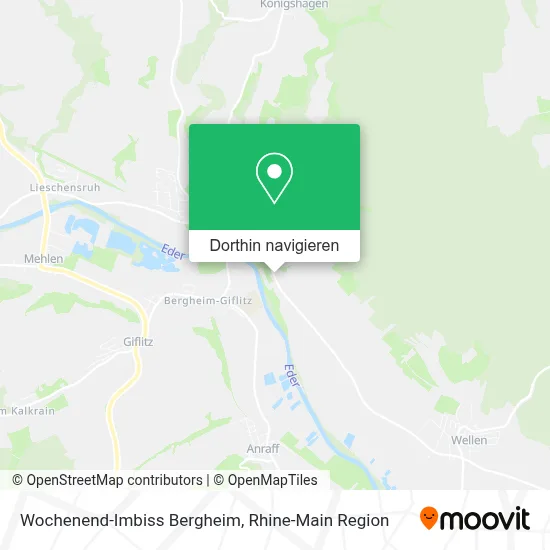 Wochenend-Imbiss Bergheim Karte